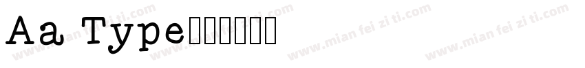 Aa Type字体转换